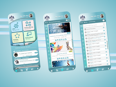 Online School LMS Mobile Application