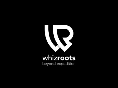 whizroots logo bw logo monochrome r w whizroots