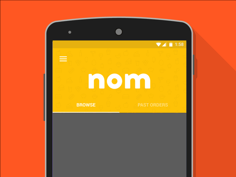 Android Material Design android animation hamburger header material design menu navigation scroll