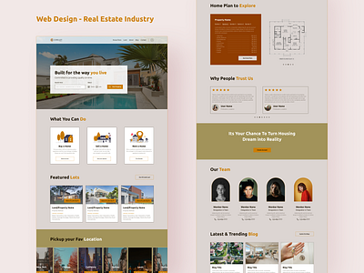 Corelot Website Landing page Design figma inkscape landing page real estate responsive design ui unsplash ux design web design