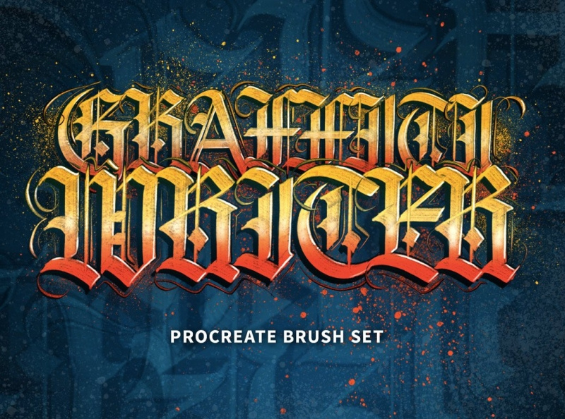 Graffiti Writer Procreate Brushes by Priya Devi on Dribbble