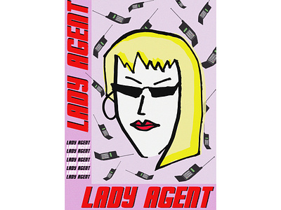 LADY AGENT POSTER