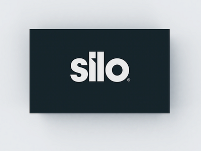 Silo Branding black branding clean identity logo minimal philippines sanserif shot typography white