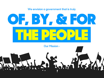 of, by & for the people