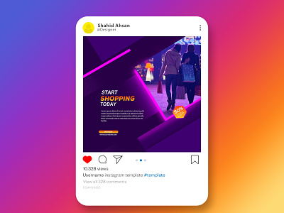 Instagram Post Design banner design graphic design instagram post design