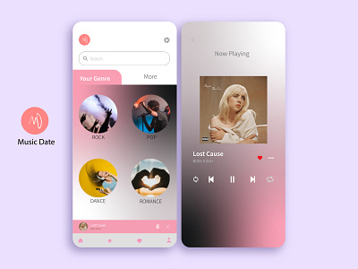 Daily Ui - Music player