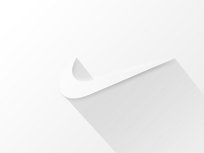 Nike Fluent Design Logo branding design illustration logo