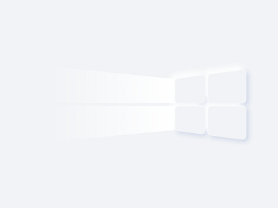 Windows 10 Wallpaper Neomorph branding design figma figmadesign illustration logo microsoft windows10