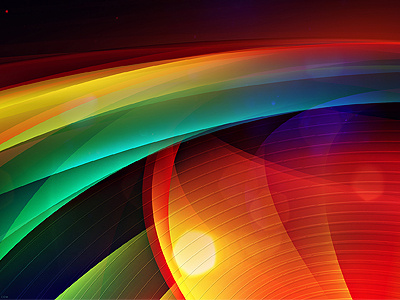 Radar Wallpaper abstract colors glow lights spectrum wallpaper