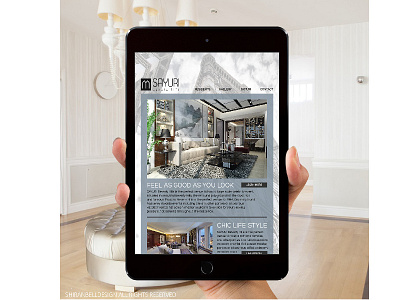 SAYURI - Exclusive Real Estate design exclusive interface ios ipad real estate responsive style ui ux