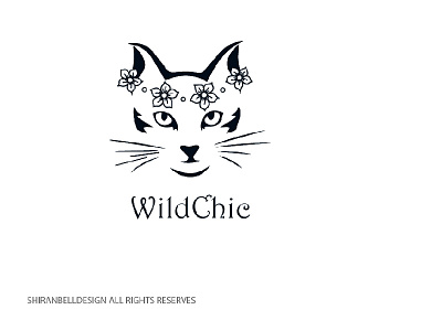 WILDCHIC LOGO bohemian brand e commerce fashion icon logo style symbol vector web design