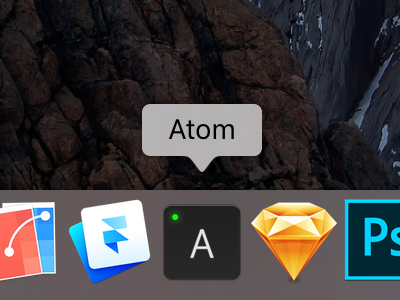 Atom Icon atom editor github mac osx rebound text
