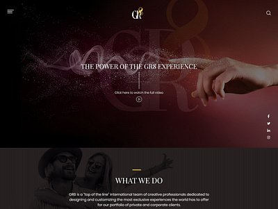 Promotion & Marketing Company branding ui ux website design