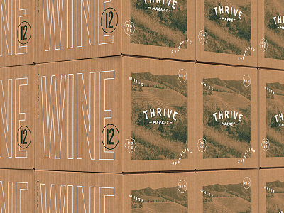 Clean Wine box clean wine ecommerce green shipper thrive twocolor vinyard white wine wine box