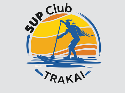 SUP Club Trakai logo.