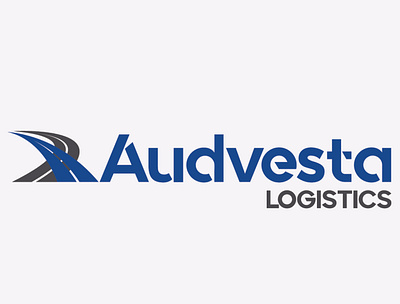 Audvesta Logistics logo. art branding design illustration logo