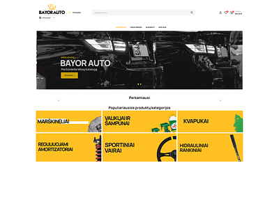 Bayorauto website. branding design graphic design website
