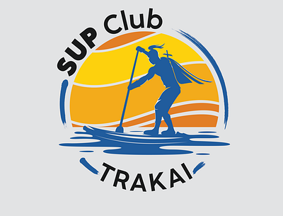 Sup Club Trakai art design graphic design illustration logo vector
