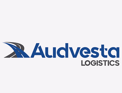 Audvesta Logistics logo branding design graphic design illustration