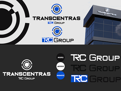 TRC Group logo presentation2 branding design graphic design illustration logo