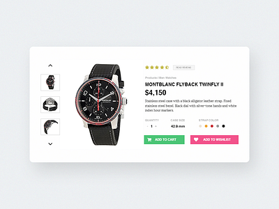 DailyUI #012 - E-Commerce Shop (Single Item) application dailyui design ecommerce item shop ui ux