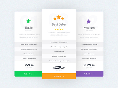 DailyUI #030 - Pricing application dailyui pricing ui uidesign userinterface ux web web design