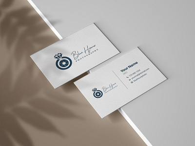 Logo & Business Card Design for "Blue Hours Photography" by @haq brand logo business card business logo business logos businesscard businesscarddesign businesslogo logo logo design