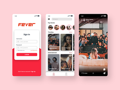 Fever - Magazine App 2021 best design app clean design fever megazine magazine magazine cover magazine design magazine illustration magazine selling app minimal minimalist mobile app design online magazine ui ux