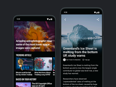 News App Design Concept app design news ui ui design ui design challenge uidesign