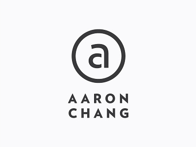 Aaron Chang (2013) aaron chang identity logo photographer photography