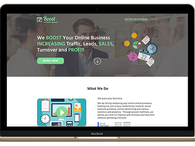Boost My Online Business | Responsive Web Design