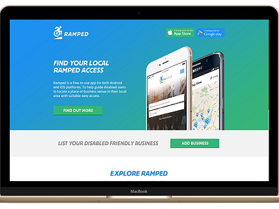Ramped App | Web Design