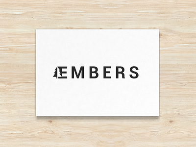Embers | Logo Design branding graphic logo design typography vector