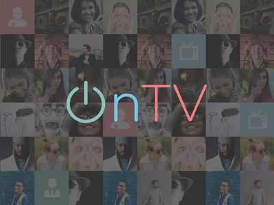 OnTV | Branding branding graphic logo design typography vector