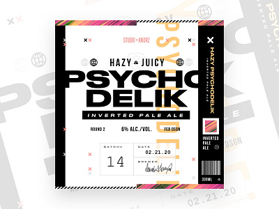 Psychodelik Inverted Pale Ale Art