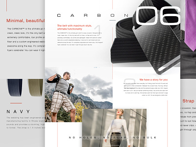 Carbon06 Web Concept belt buckle carbon 6 graphic design grip 6 illustrator mockup photoshop ui ux web concept web design