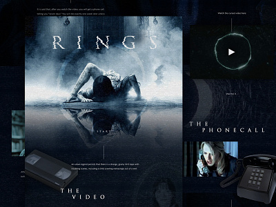 Rings Concept (Mocktober) creepy dark girl halloween mocktober rings video web