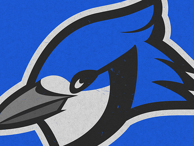 Blue Birds bird blue bluejay branding illustration logo sports