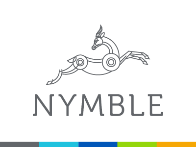 Nymble Logo animal brand logo vibrant