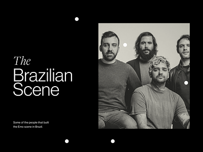 The brazilian scene app dance of days design display flat fresno hateen icon minimal modern study typography ui website
