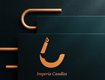 Imperia adobe illustrator brand calligraphy design dubai illustration logo logo design