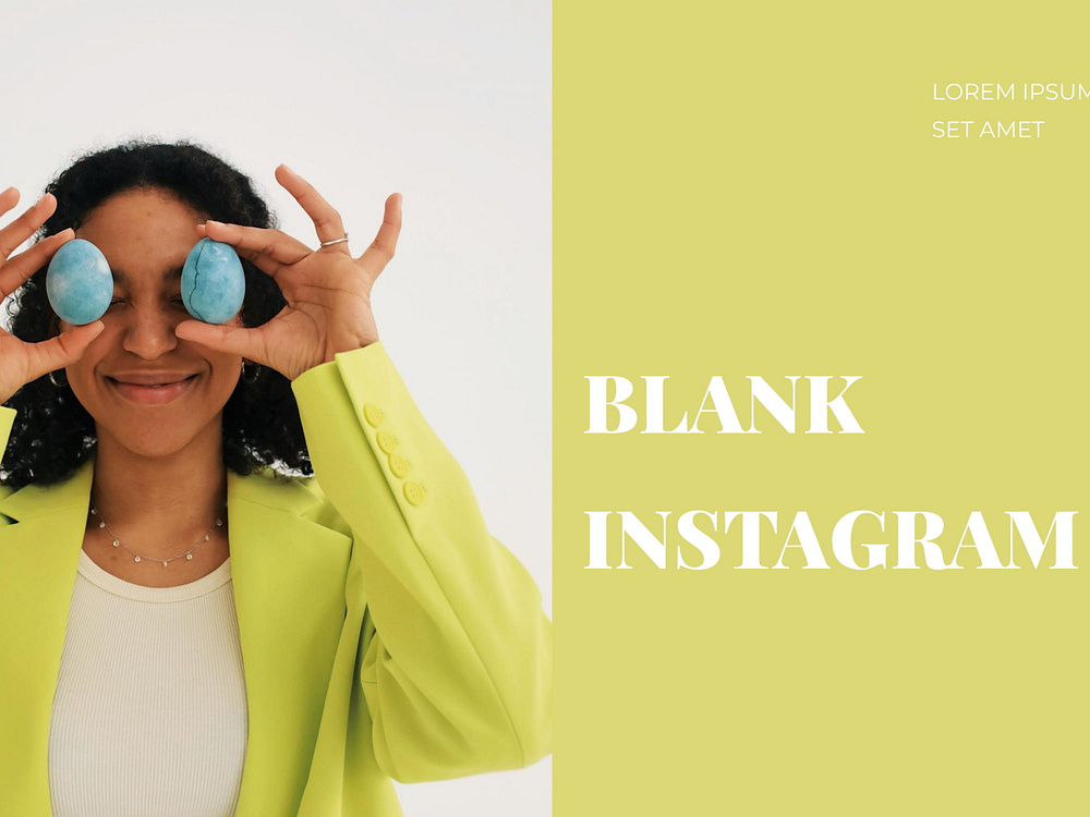 Blank Instagram Template by FREE Google Docs & Google Slide templates