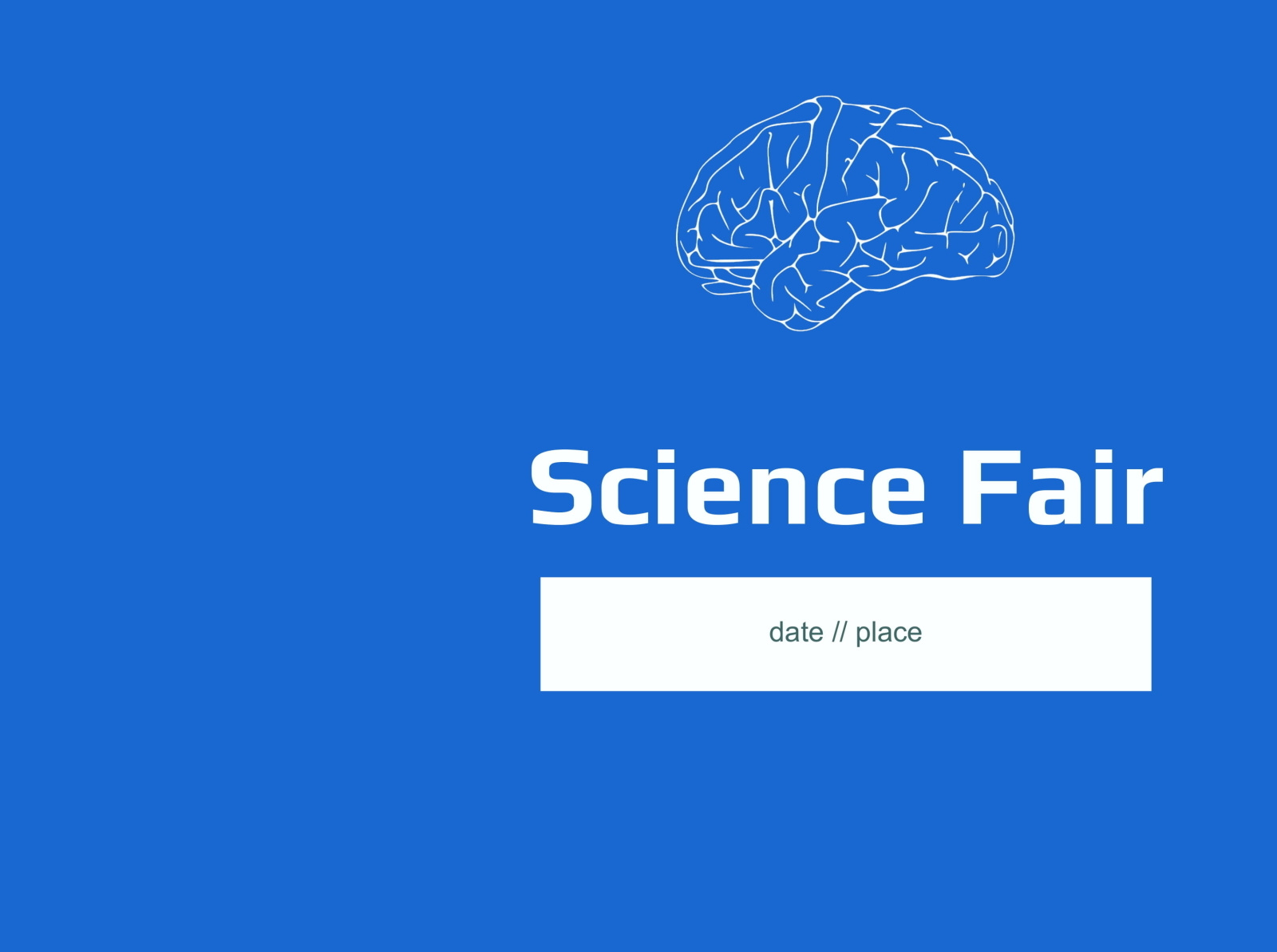 Science Fair Template By FREE Google Docs Google Slide Templates On 