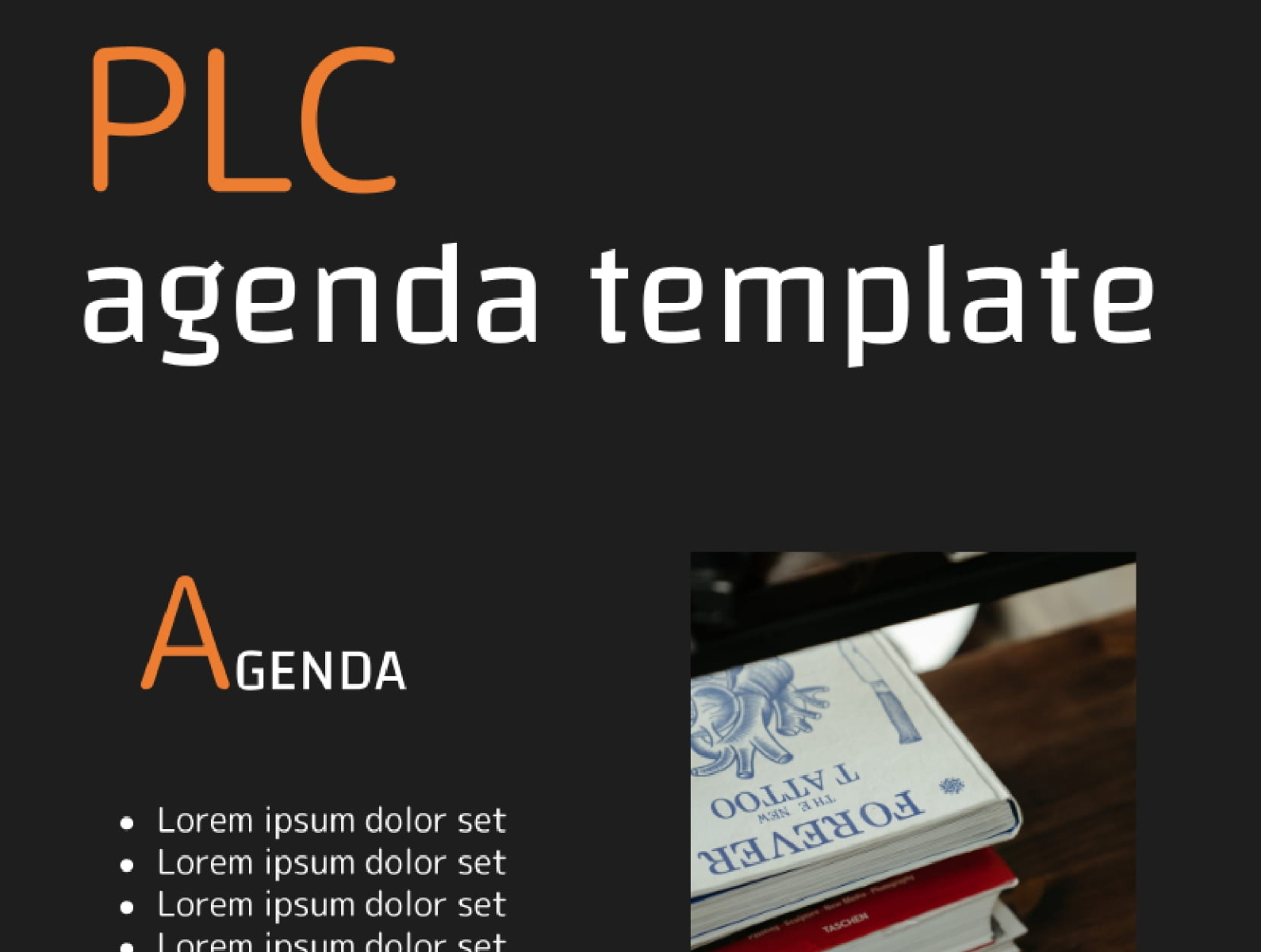 PLC Agenda Template by FREE Google Docs & Google Slide templates on