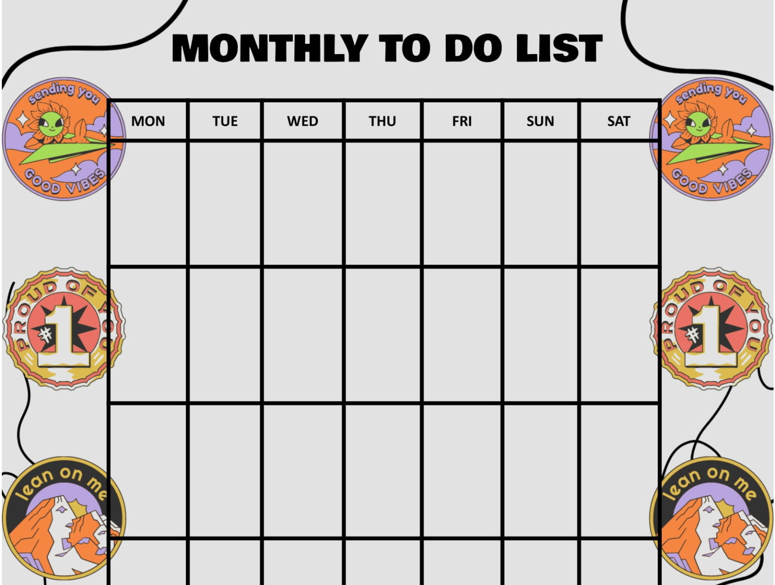 To Do List Google Docs Template