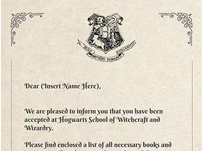 Letterhogwarts designs themes templates and downloadable graphic Letterhogwarts designs themes templates and downloadable graphic