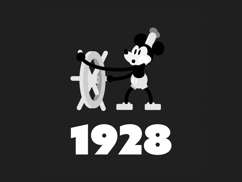 Willie disney mickey mouse steamboat willie