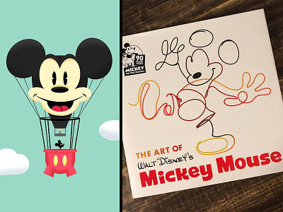 The Art of Walt Disney's Mickey Mouse art book design disney illustration mickeymouse