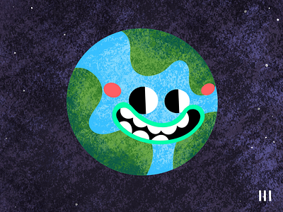 Earth Day! art cartoon design digitalart doodle earth earthday illustration procreate
