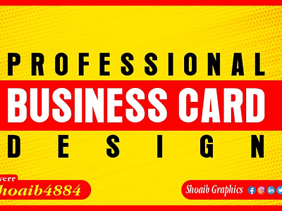 Professional Business Card Design https://www.fiverr.com/shoaib4 best cover design best tracing business card cv making faceboo facebook banner design facebook post graphic design logo
